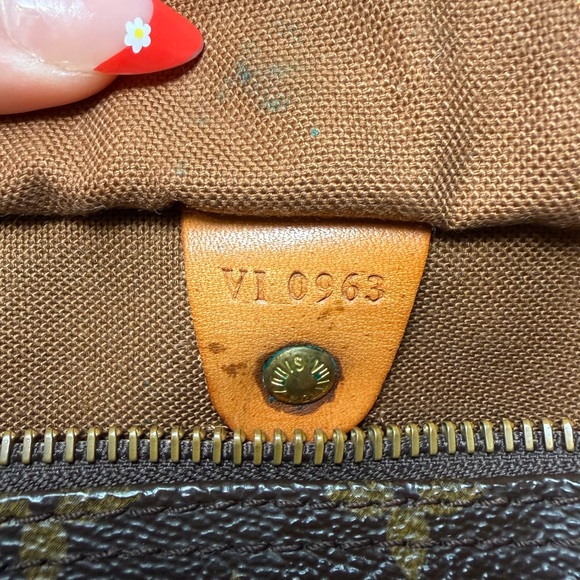 SOLD Louis Vuitton Speedy 30 Monogram, Made in France June 1993 w/COA - Picture 5 of 16